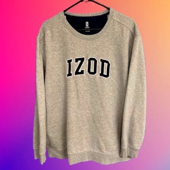 Izod Other - IZOD Vintage Gray Sweater Size XL